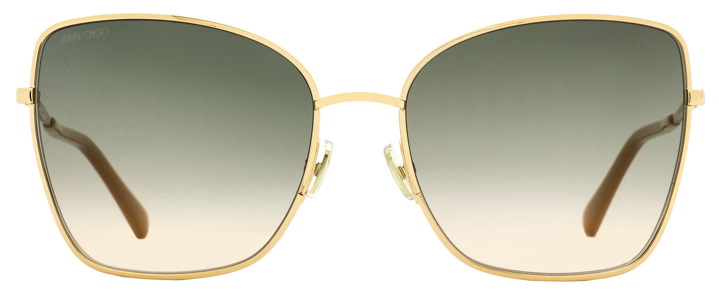 Jimmy Choo Butterfly Alexis Sunglasses PY3FF Gold/Nude 59mm