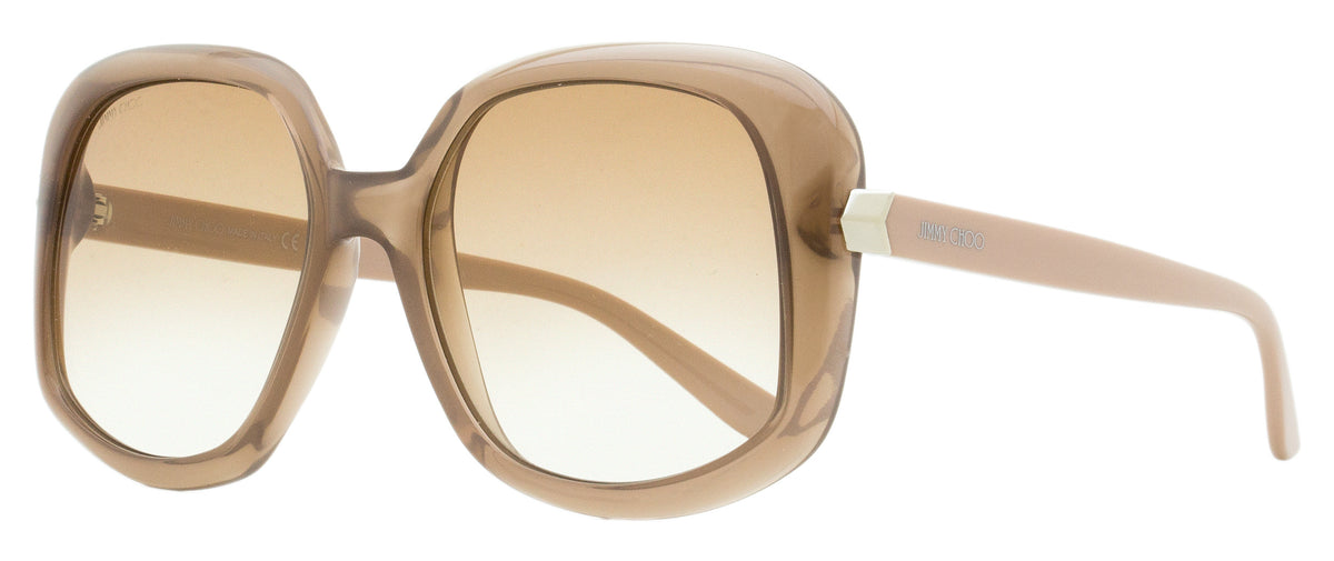 NWT: Jimmy Choo; AMADA Sunglasses in Nude ? Jimmy Choo Square Sunglasses Amada/S FWMHA Nude 56mm  main image 3