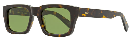 Retrosuperfuture Geometric Sunglasses Augusto 1HF 3627 Havana 53mm