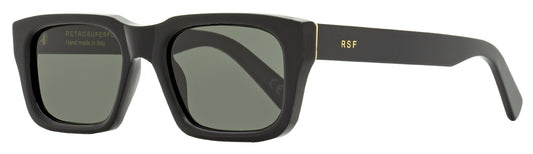 Retrosuperfuture Geometric Sunglasses Augusto KW2 Black 53mm