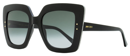 Jimmy Choo Square Sunglasses Auri /G 8079O Black 53mm