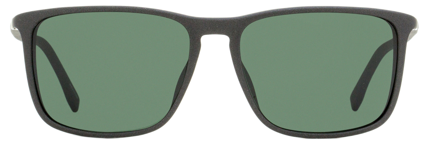 Boss Rectangular Sunglasses B0665NS KB7QT Matte Charcoal 57mm 665