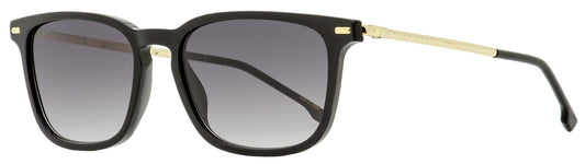 Boss Rectangular Sunglasses B1020S 2M29O Black/Gold 54mm