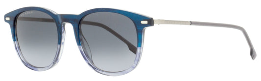 Boss Pantos Sunglasses B1121S 3XJ9O Blue/Gray Horn 51mm 1121