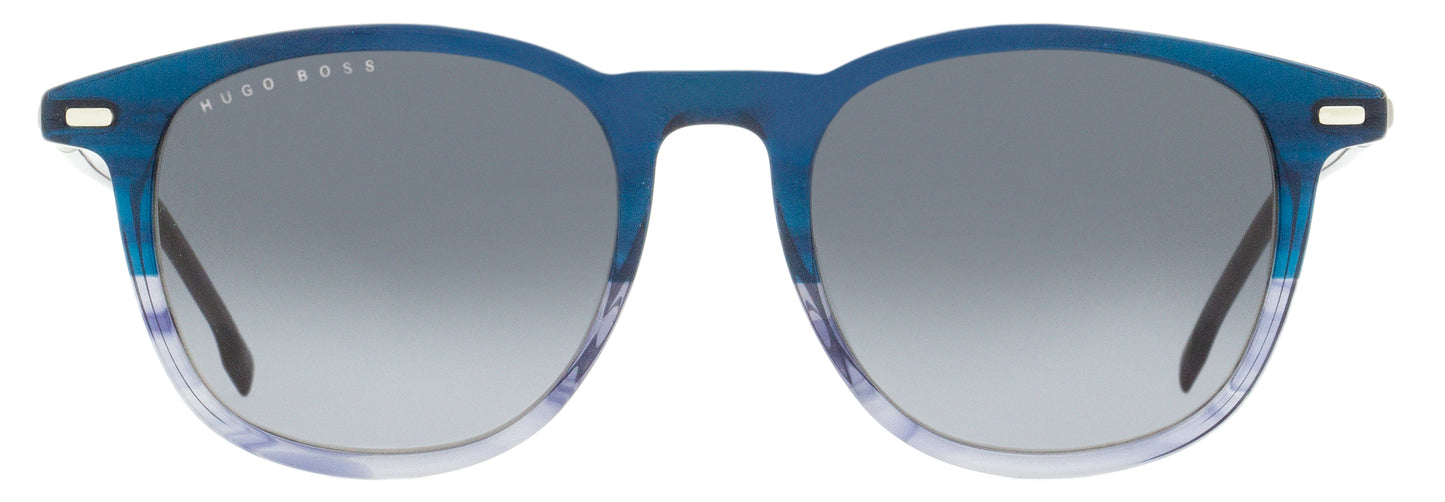 Boss Pantos Sunglasses B1121S 3XJ9O Blue/Gray Horn 51mm 1121