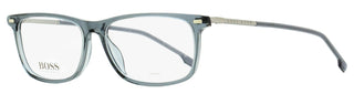 Boss Rectangular Eyeglasses B1229U KB7 Transparent Gray 56mm