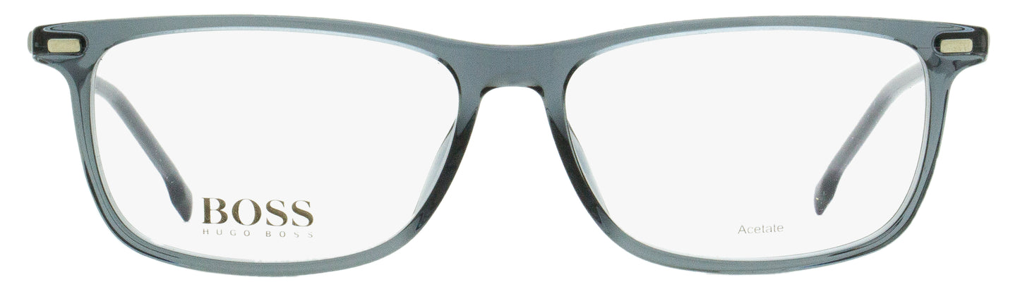 Boss Rectangular Eyeglasses B1229U KB7 Transparent Gray 56mm