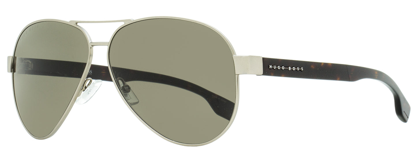 Boss Pilot Sunglasses B1241S R8170 Ruthenium/Havana 63mm