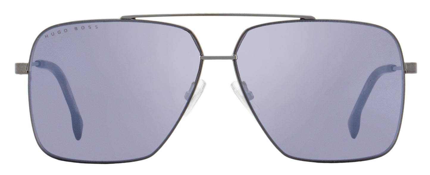 Boss Pilot Sunglasses B1325S KJ1T4 Dark Ruthenium 62mm