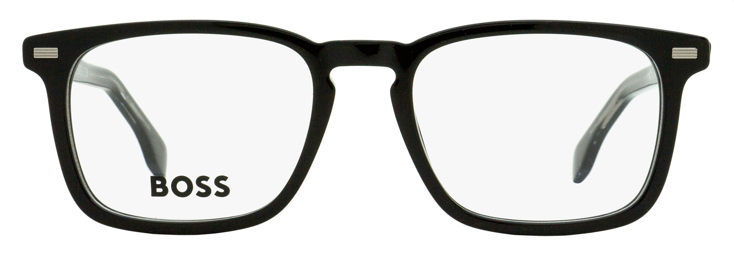 Boss Rectangular Eyeglasses B1368 807 Black 53mm