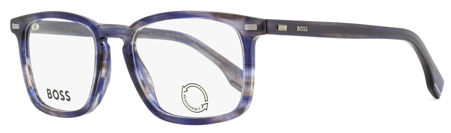 Boss Rectangular Eyeglasses B1368 JBW Blue Havana 53mm