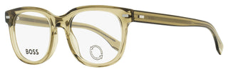 Boss Eco Acetate Eyeglasses B1444N 09Q Transparent Brown 52mm