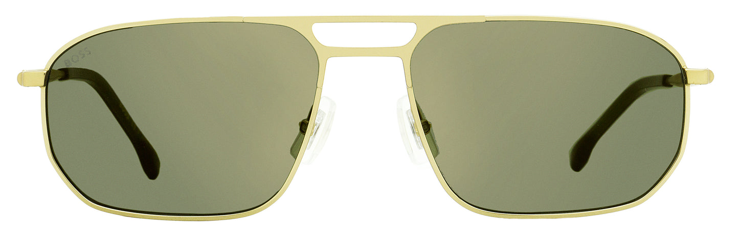 Boss Runway Sunglasses B1446S J5GWM Gold/Green 59mm