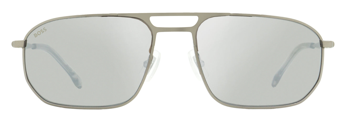 Boss Runway Sunglasses B1446S R81JT Matte Ruthenium 59mm