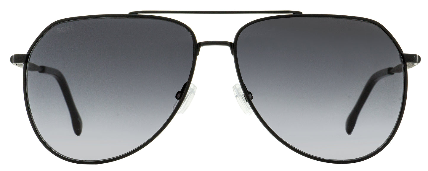 Boss Pilot Sunglasses B1447S 0031I Matte Black 61mm