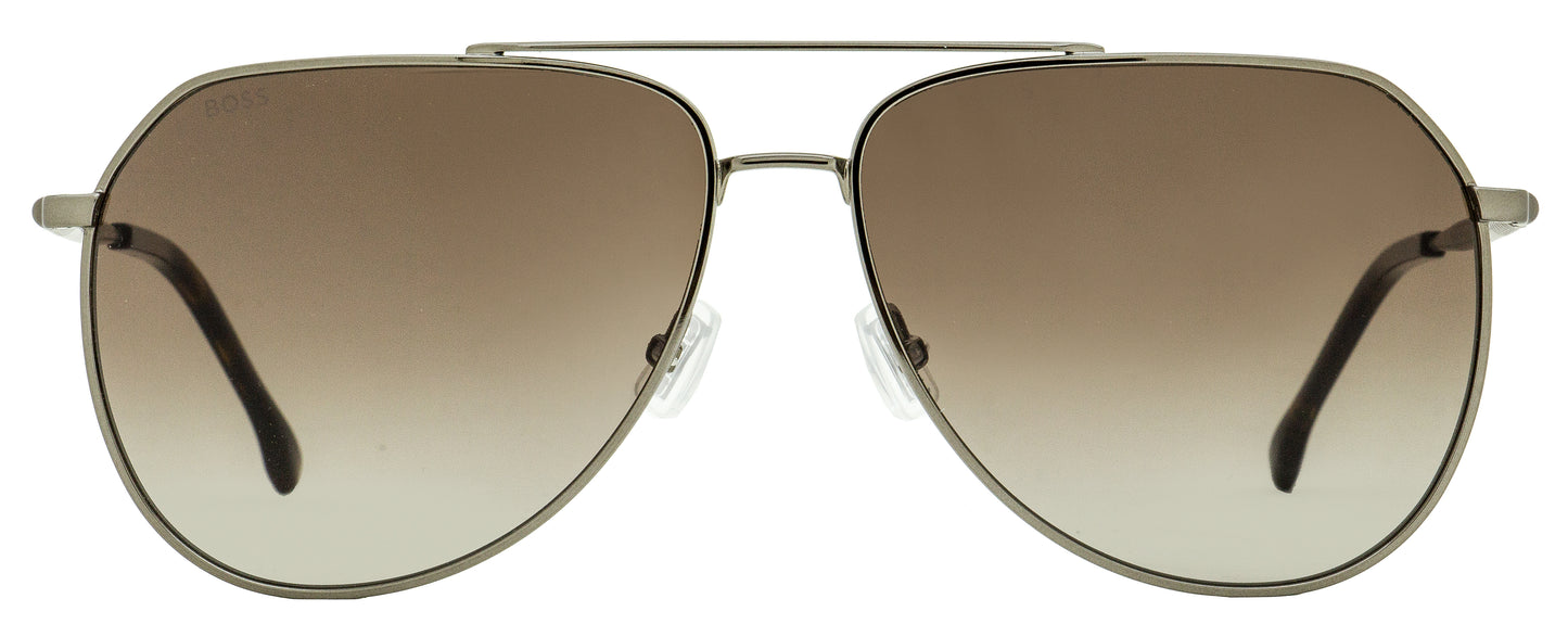 Boss Pilot Sunglasses B1447S KJ186 Dark Ruthenium 61mm