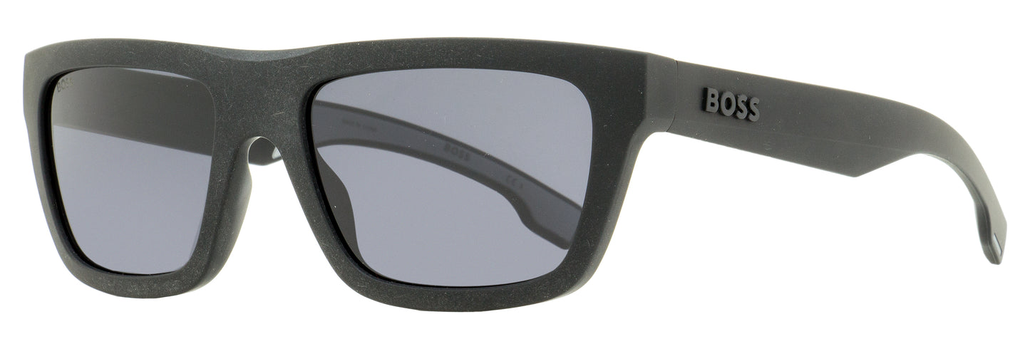 Boss World Cup Sunglasses B1450S O6WIR Matte Gray 57mm