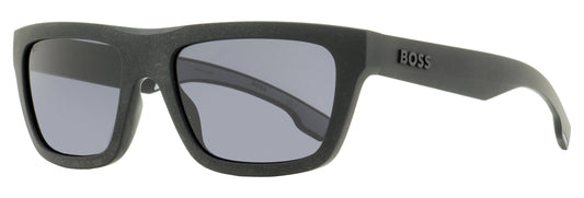 Boss World Cup Sunglasses B1450S O6WIR Matte Gray 57mm