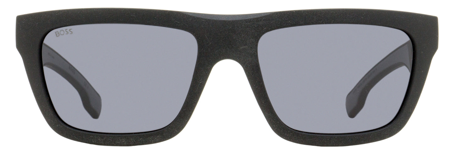 Boss World Cup Sunglasses B1450S O6WIR Matte Gray 57mm