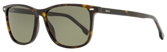 Boss Rectangular Sunglasses 1554/O/S 086IR Havana 56mm