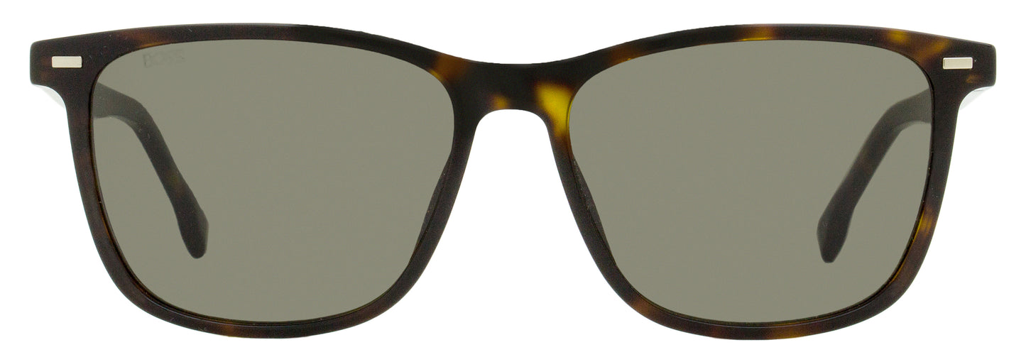 Boss Rectangular Sunglasses 1554/O/S 086IR Havana 56mm