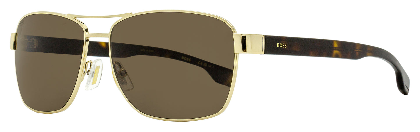 Boss Low Profile Navigator Sunglasses B1559/O/S FG470 Gold/Havana 60mm