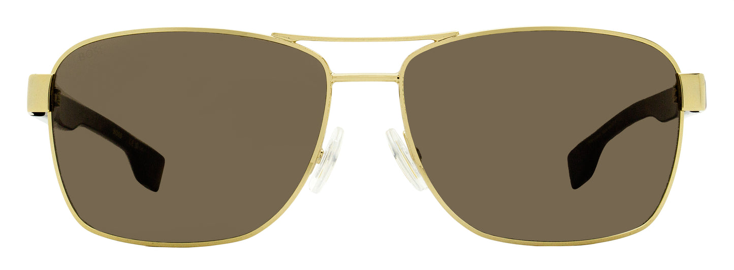 Boss Low Profile Navigator Sunglasses B1559/O/S FG470 Gold/Havana 60mm