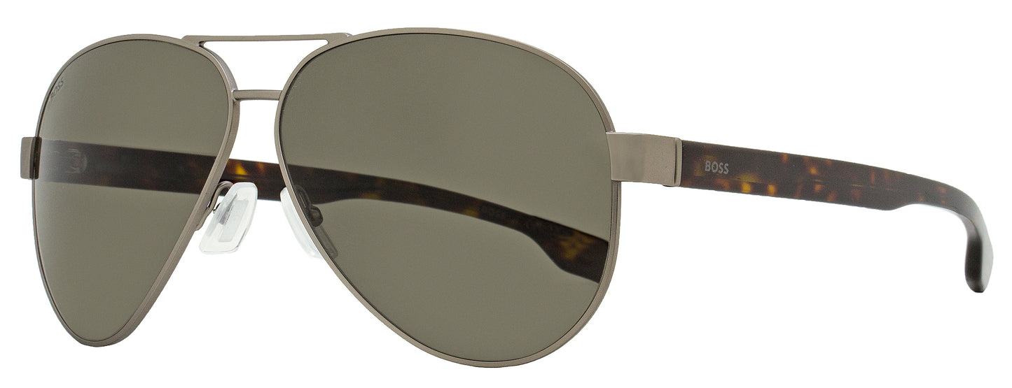 Boss Pilot Sunglasses 1560/O/S R8170 Matte Ruthenium/Havana 63mm