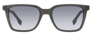 Boss Rectangular Sunglasses B1574S KB79O Transparent Gray 53mm