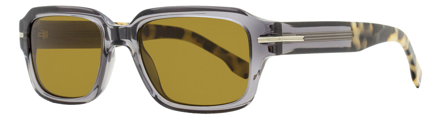 Boss Rectangular Sunglasses 1596/S ACI2M Gray/Havana 53mm