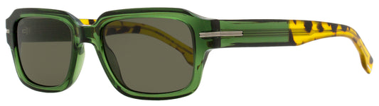 Boss Rectangular Sunglasses 1596/S XGW2K Green/Havana 53mm