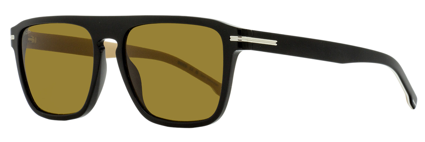 Boss Flat Top Sunglasses B1599/S 80770 Black/Biege 56mm