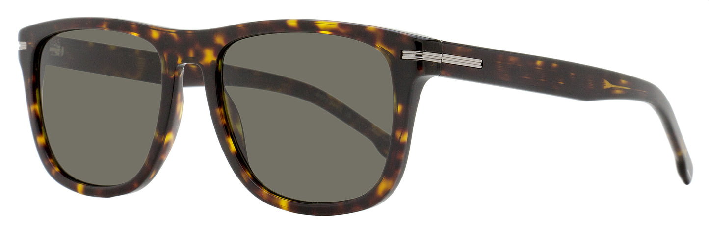 Boss Classic Rectangular Sunglasses B1626/S 086IR Havana 55mm