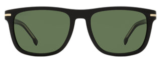 Boss Classic Rectangular Sunglasses B1626/S 807QT Black 55mm
