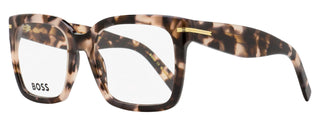 Boss Oversize Square Eyeglasses B1733 HT8 Pink Havana 53mm