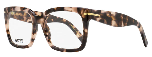 Boss Oversize Square Eyeglasses B1733 HT8 Pink Havana 53mm