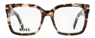 Boss Oversize Square Eyeglasses B1733 HT8 Pink Havana 53mm