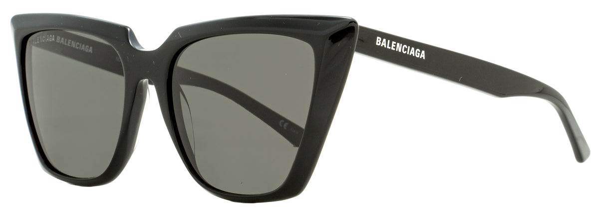 Balenciaga Cateye Sunglasses BB0046S 001 Black 55mm  display picture 1