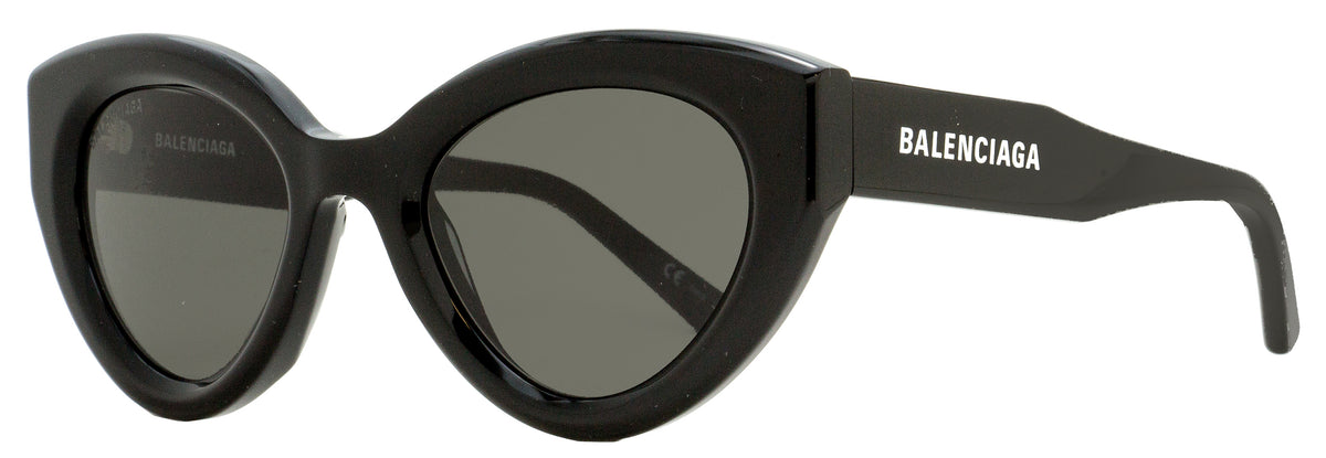Balenciaga Cateye Sunglasses BB0073S 001 Black/Gold 51mm  display picture 3