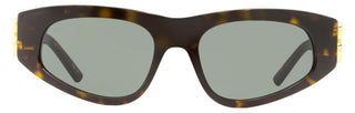 Balenciaga Cateye Sunglasses BB0095S 002 Havana/Gold 53mm 0095