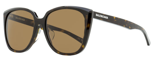 Balenciaga Alternative Fit Sunglasses BB0175SA 002 Havana 57mm