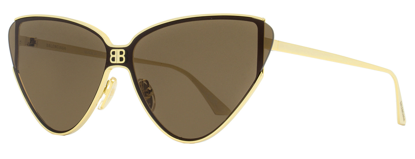 Balenciaga Cateye Sunglasses BB0191S 002 Gold 99mm