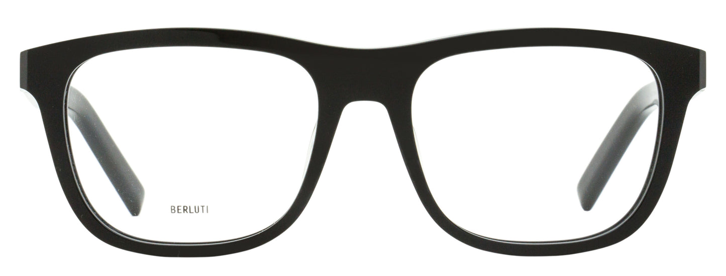 Berluti Soft Rectangular Eyeglasses BL50013U 001 Black 54mm