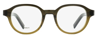 Berluti Avant-Gard Oval Eyeglasses BL50020U 047 Brown Ombre 49mm