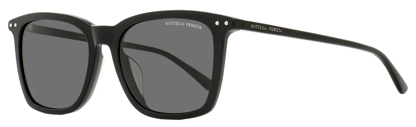 Bottega Veneta Evergreen Square Sunglasses BV0251SA 001 Black 53mm
