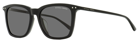Bottega Veneta Evergreen Square Sunglasses BV0251SA 001 Black 53mm