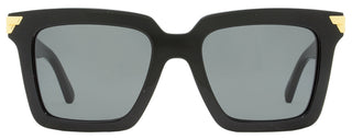 Bottega Veneta Square Sunglasses BV1005S 001 Black/Gold 53mm 1005