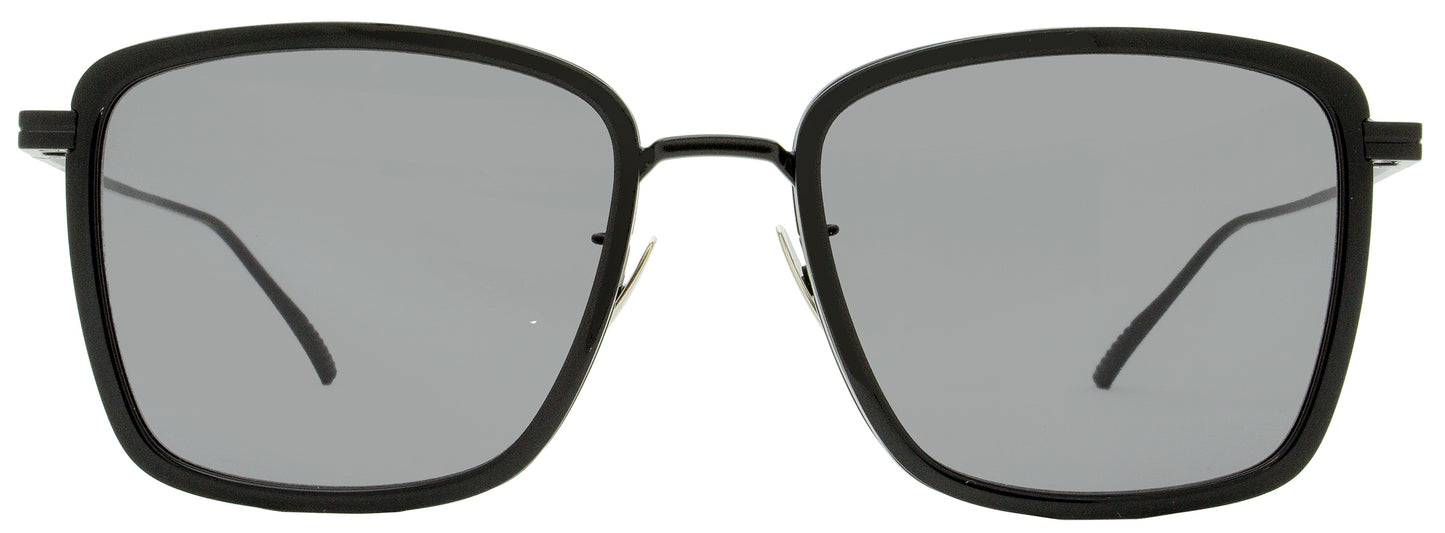 Bottega Veneta Square Sunglasses BV1008SK 002 Black 55mm 1008