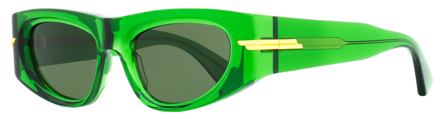 Bottega Veneta Cat Eye Sunglasses BV1144S 004 Green 51mm 1112