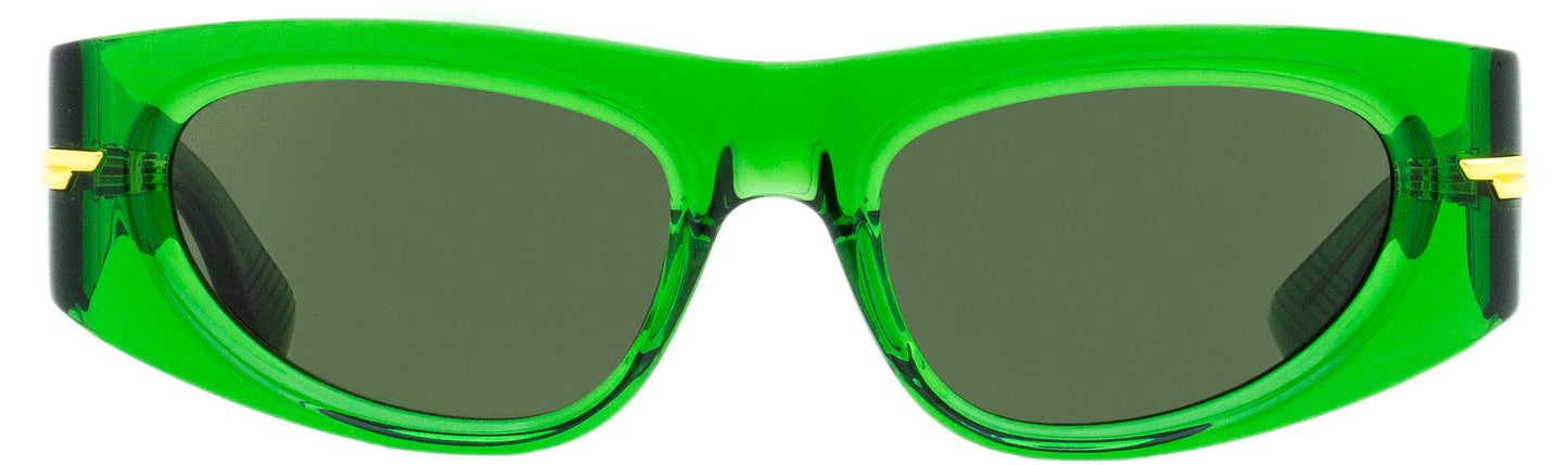 Bottega Veneta Cat Eye Sunglasses BV1144S 004 Green 51mm 1112